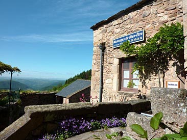 vue de la terrasse