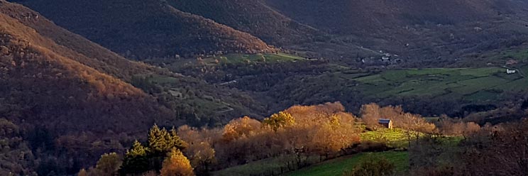 Vallée de la Muse au couchant